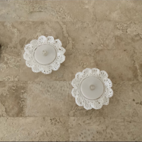 Tea light Holder, Hand Crafted (Set/2) - Picture 2 of 8